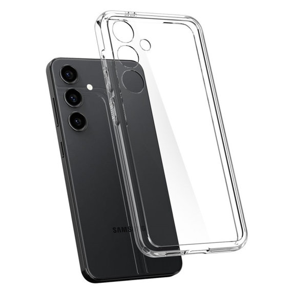 Spigen - Caz Ultra Hybrid pentru Samsung Galaxy S24, transparent