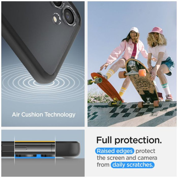 Spigen - Caz Ultra Hybrid pentru Samsung Galaxy S24, Matte Black