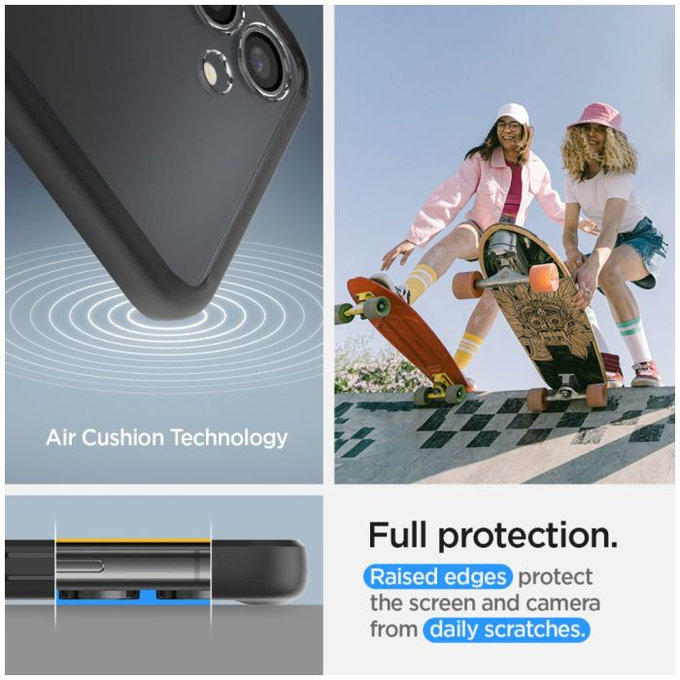 Spigen - Caz Ultra Hybrid pentru Samsung Galaxy S24, Matte Black