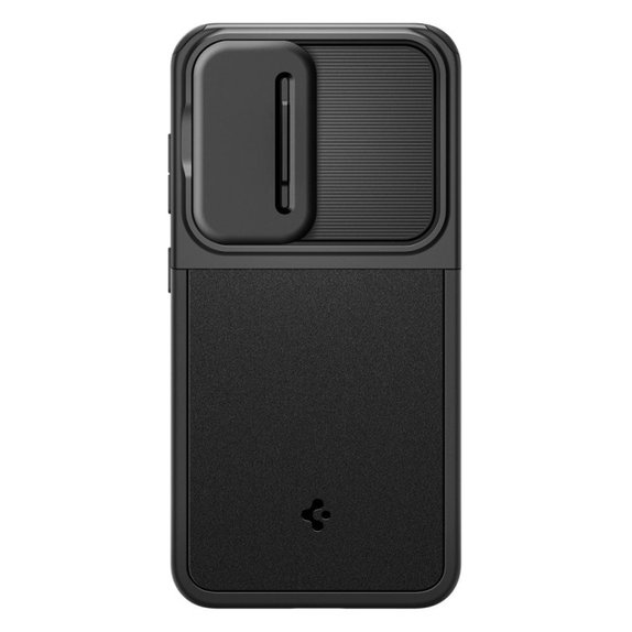 Spigen - Caz Optik Armor pentru Samsung Galaxy S24, negru