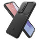 Spigen - Caz Optik Armor pentru Samsung Galaxy S24, negru