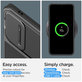Spigen - Caz Optik Armor pentru Samsung Galaxy S24, negru