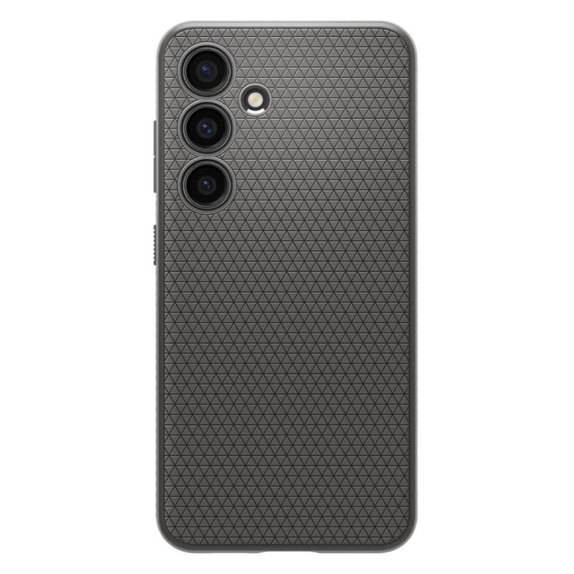 Spigen - Caz Liquid Air pentru Samsung Galaxy S24, Granite Gray