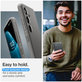Spigen - Caz Liquid Air pentru Samsung Galaxy S24, Granite Gray