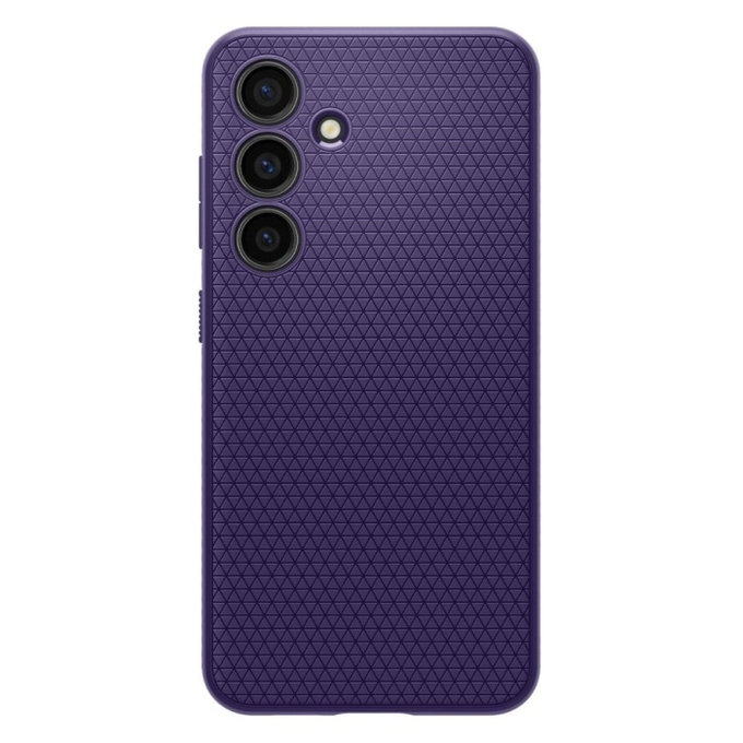 Spigen - Caz Liquid Air pentru Samsung Galaxy S24, Deep Purple