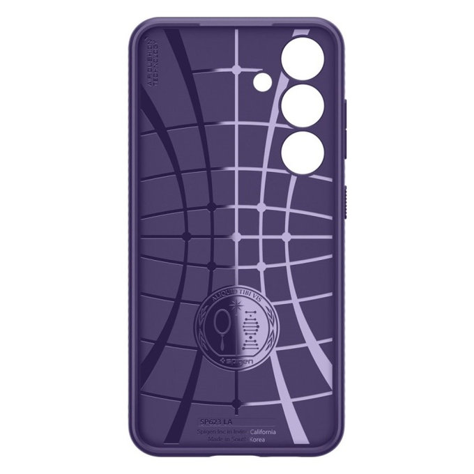 Spigen - Caz Liquid Air pentru Samsung Galaxy S24, Deep Purple