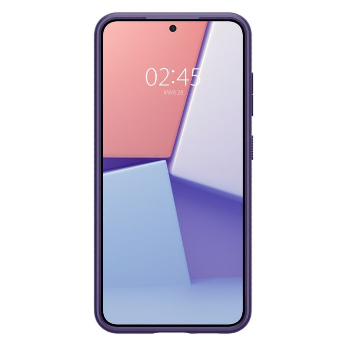 Spigen - Caz Liquid Air pentru Samsung Galaxy S24, Deep Purple