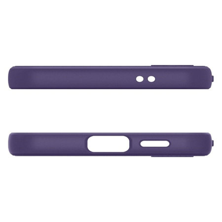 Spigen - Caz Liquid Air pentru Samsung Galaxy S24, Deep Purple