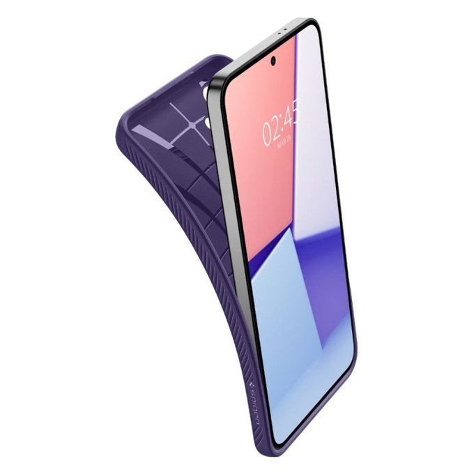 Spigen - Caz Liquid Air pentru Samsung Galaxy S24, Deep Purple