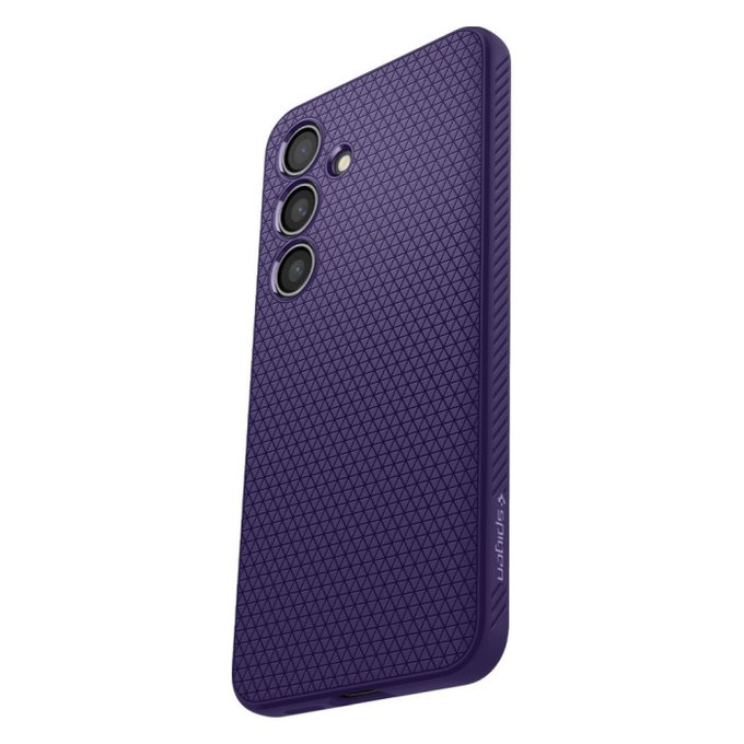 Spigen - Caz Liquid Air pentru Samsung Galaxy S24, Deep Purple