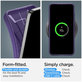 Spigen - Caz Liquid Air pentru Samsung Galaxy S24, Deep Purple