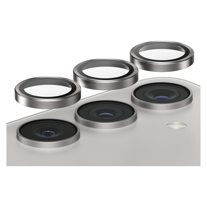 Protecție lentile cameră Hoops pentru Samsung Galaxy S24/S23/S23+, Gri, PanzerGlass