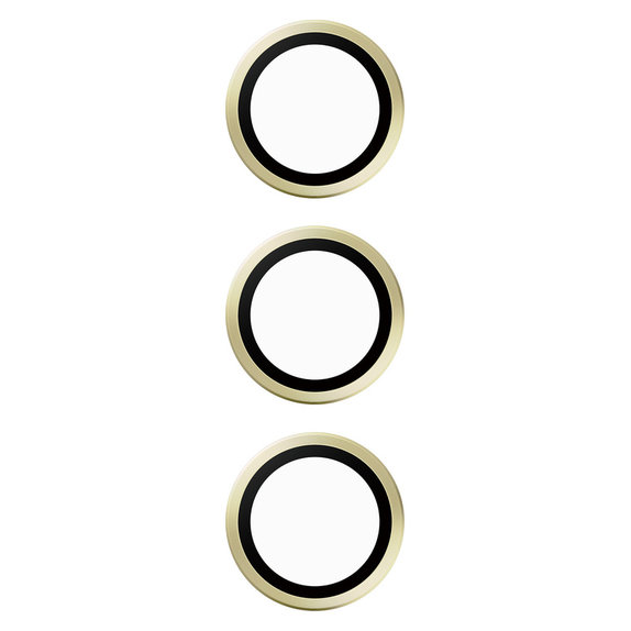 Protecție lentile cameră Hoops pentru Samsung Galaxy S24/S23/S23+, Galben, PanzerGlass