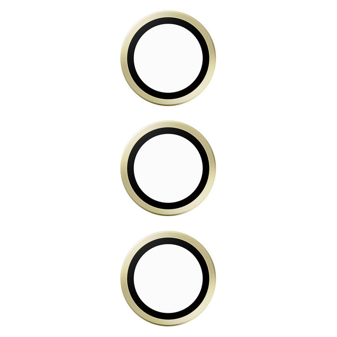 Protecție lentile cameră Hoops pentru Samsung Galaxy S24+, Galben, PanzerGlass