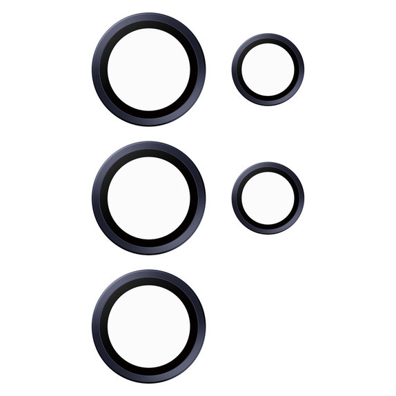 Protecție lentile cameră Hoops pentru Samsung Galaxy S24 Ultra, Mov, PanzerGlass