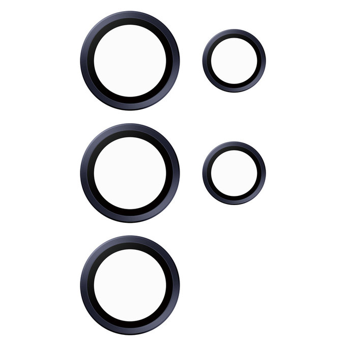 Protecție lentile cameră Hoops pentru Samsung Galaxy S24 Ultra, Mov, PanzerGlass