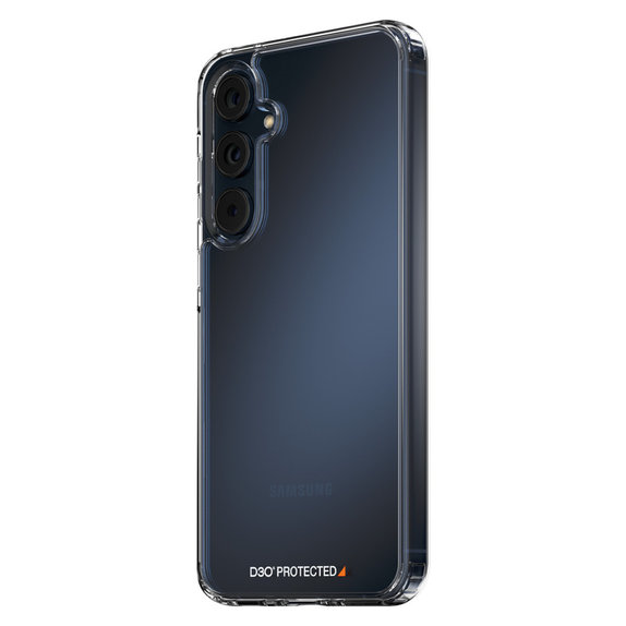 Caz HardCase D3O pentru Samsung Galaxy A55 5G, Transparent, PanzerGlass