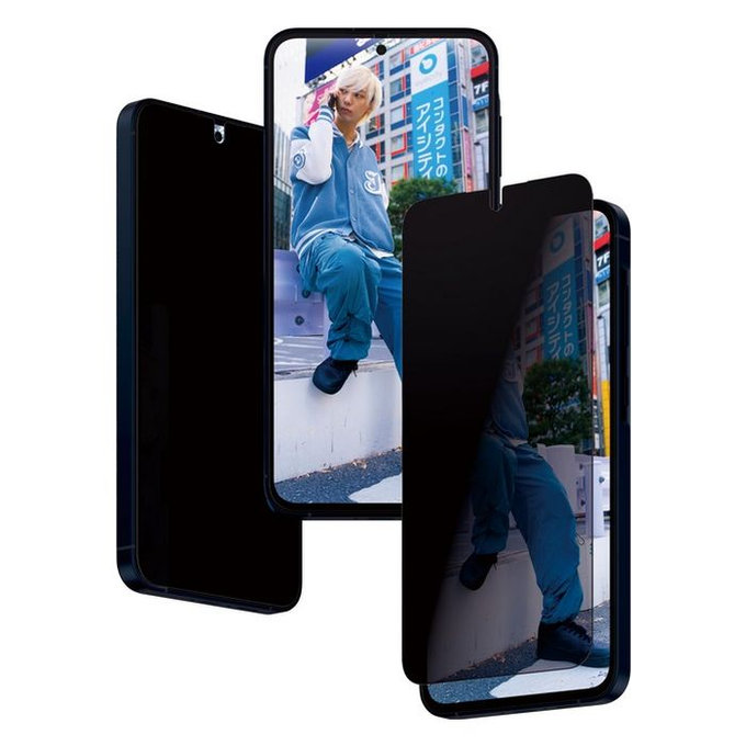 PanzerGlass - Geam Securizat Re:Fresh UWF Privacy cu aplicator pentru Samsung Galaxy A55, negru