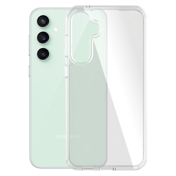 Caz HardCase AB pentru Samsung Galaxy S23 FE, Transparent, PanzerGlass