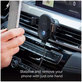 SBS - Suport auto Gravity cu încărcare wireless, 10W, negru