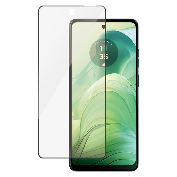 Sticlă securizată UWF pentru Motorola Moto G04/E14/G24 Power, Negru, PanzerGlass