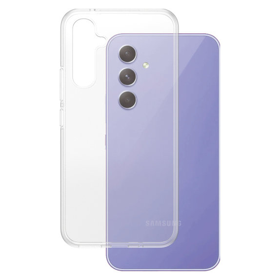 Caz TPU pentru Samsung Galaxy A54 5G, Transparent, SAFE by PanzerGlass