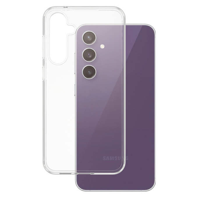 Caz TPU pentru Samsung Galaxy S23 FE, Transparent, SAFE by PanzerGlass