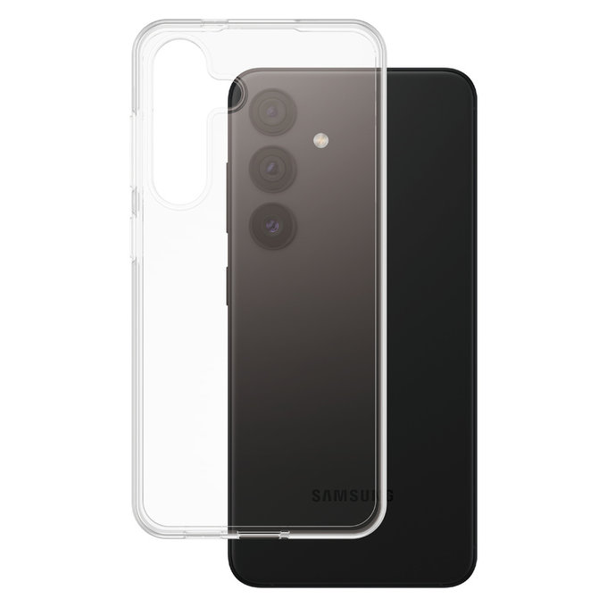 Caz TPU pentru Samsung Galaxy S24, Transparent, SAFE by PanzerGlass