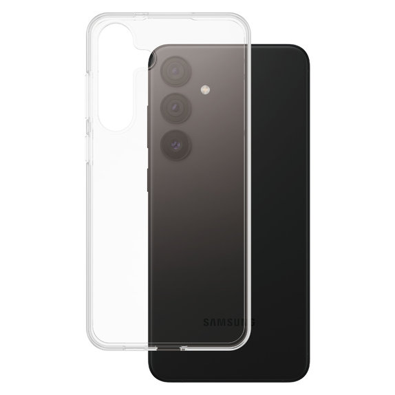 Caz TPU pentru Samsung Galaxy S24+, Transparent, SAFE by PanzerGlass