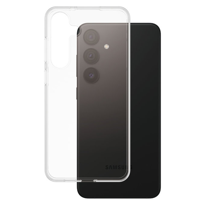 Caz TPU pentru Samsung Galaxy S24+, Transparent, SAFE by PanzerGlass