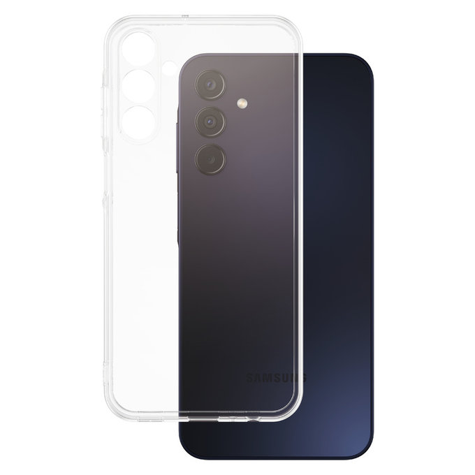 Caz TPU pentru Samsung Galaxy A15/A15 5G, Transparent, SAFE by PanzerGlass