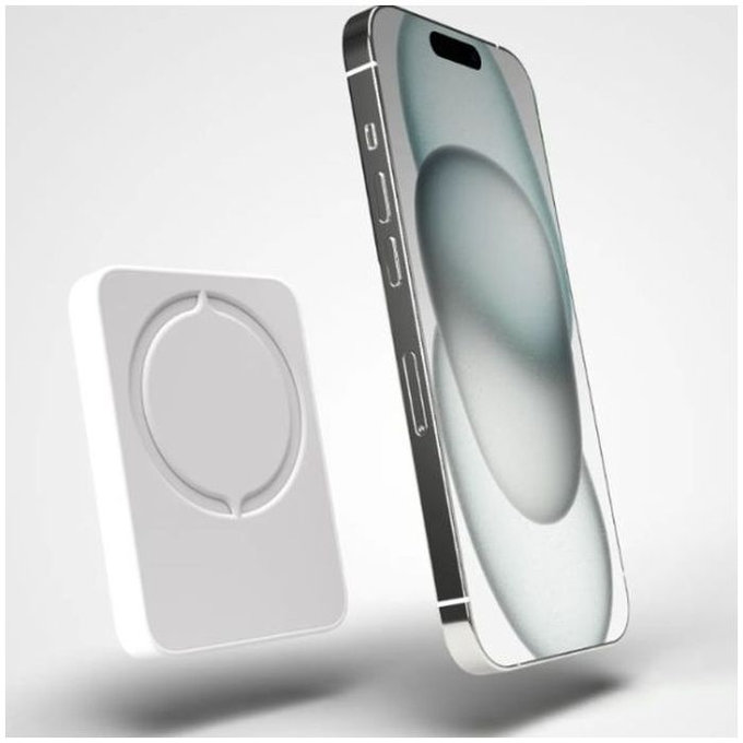 PURO - MagSafe PowerBank 4200 mAh 5W, USB-C, alb