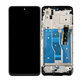 Motorola Moto G82 5G XT2225 - Ecran LCD + Sticlă Tactilă + Ramă (Meteorite Gray) OLED