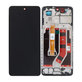 Oppo A98 - Ecran LCD + Sticlă Tactilă + Ramă (Cool Black) TFT