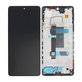 Xiaomi Poco X5 Pro - Ecran LCD + Sticlă Tactilă + Ramă (Astral Black) TFT