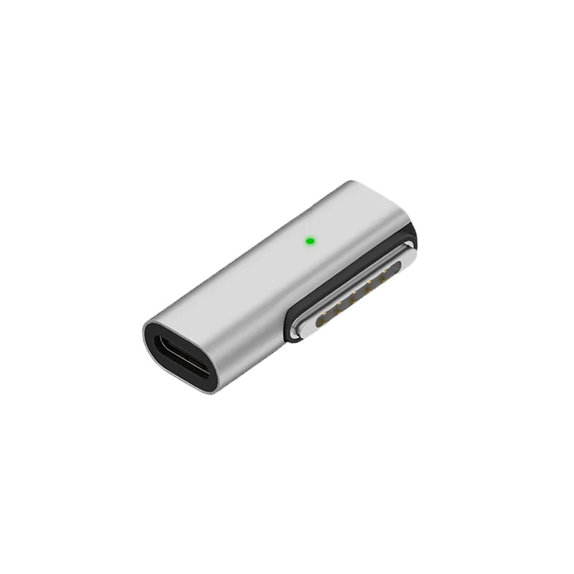 FixPremium - Reducere USB-C - MagSafe 3, strieborná