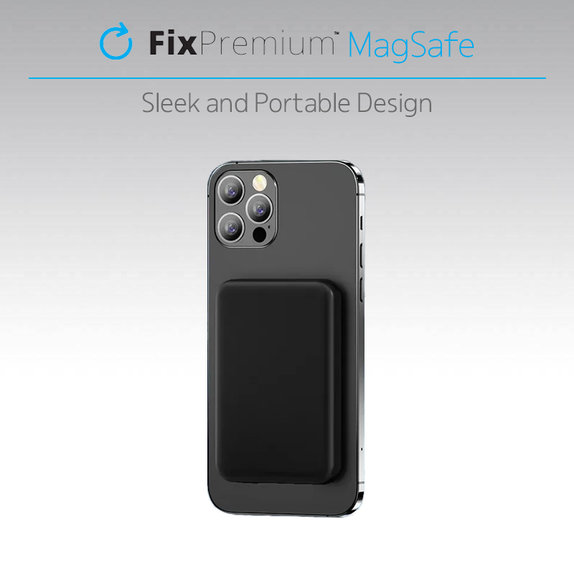 FixPremium - MagSafe PowerBank 5000mAh, ružová