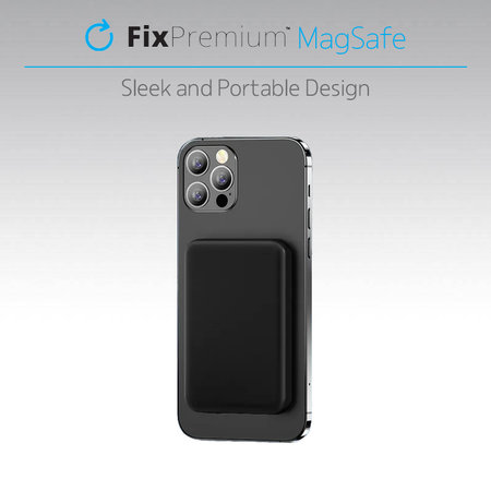 FixPremium - MagSafe PowerBank 10 000mAh, negru