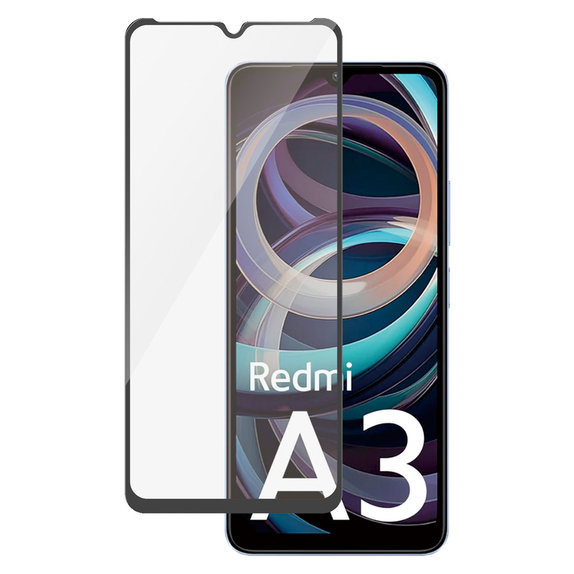 Sticlă securizată UWF AB pentru Xiaomi Redmi A3, Čierne, PanzerGlass