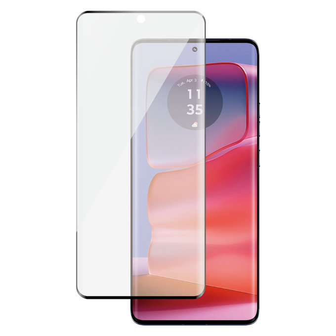 Sticlă securizată UWF pentru Motorola Edge 50 Pro, Negru, SAFE by PanzerGlass
