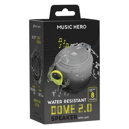Music Hero - Difuzor wireless DOME 2.0, 3 W, negru