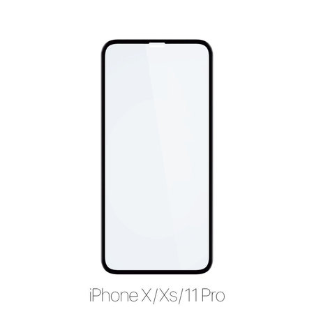 FixPremium FullCover Glass - Geam securizat pentru iPhone X, XS & 11 Pro (10 Pack)