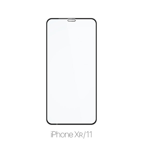 FixPremium FullCover Glass - Geam securizat pentru iPhone XR & 11 (10 Pack)