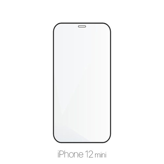 FixPremium FullCover Glass - Geam securizat pentru iPhone 12 mini (10 Pack)