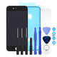 Apple iPhone 8, SE (2020), SE (2022) - Ecran LCD + Sticlă Tactilă + Ramă (Black) Refurbished + Autocolant sub LCD + Geam securizat + Set de Unelte - Multipack