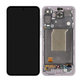 Samsung Galaxy A55 A556B - Ecran LCD + Sticlă Tactilă + Ramă (Awesome Lilac) - GH82-34305C Genuine Service Pack