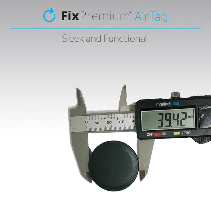 FixPremium - Capac de protecție pentru AirTag, negru