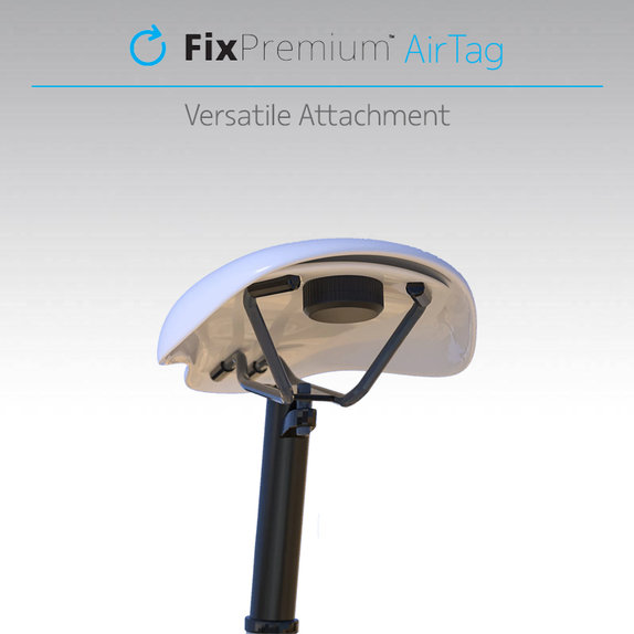 FixPremium - Capac de protecție pentru AirTag, negru