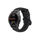 FixPremium - Curea din piele pentru Garmin (QuickFit 22mm), negru