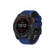 FixPremium - Curea din silicon bicolor pentru Garmin (QuickFit 26mm), albastru